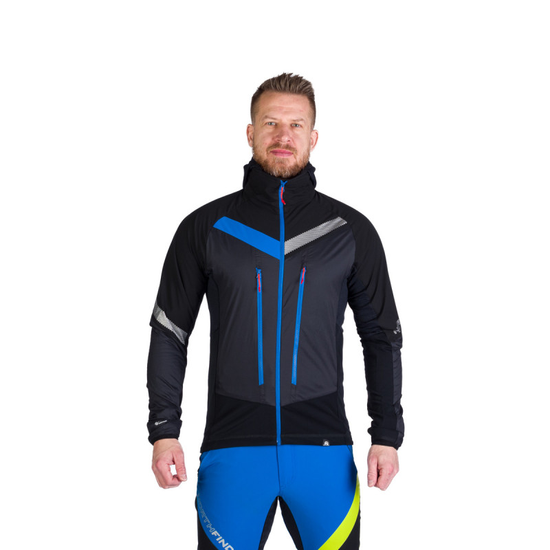 Pánska Ski-turing bunda Northfinder SOLISKO 3 BU-38063SKP BLACKGREY